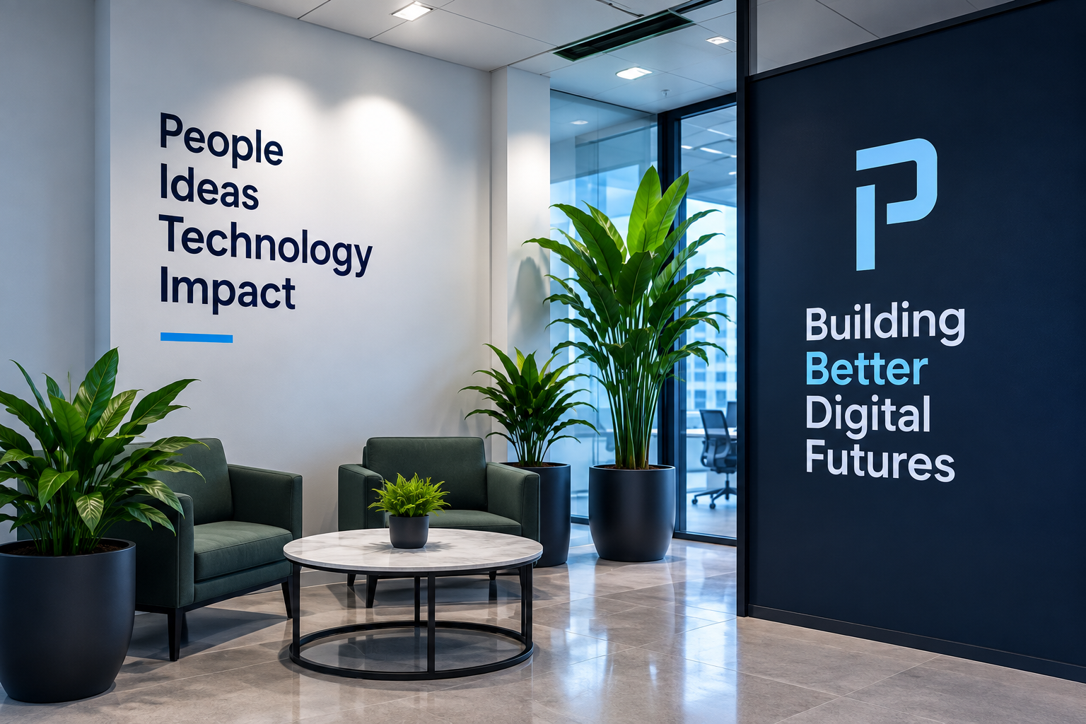 Pureline office lounge and culture